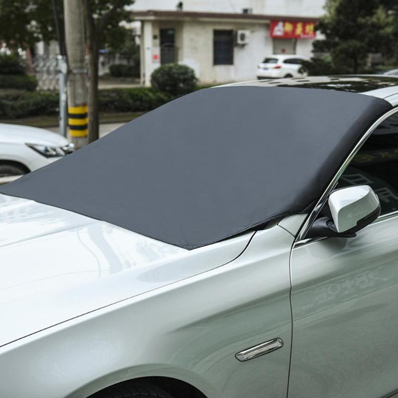 Magnetic Car Front Windscreen Snow Ice Shield Cover Autos Windshield Sunshade Anti-frost Anti-fog Universal Car Sun Protector