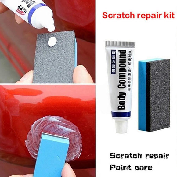 Car Body Compound MC308 Paste Set Scratch Paint Care Auto Polishing&Grinding Compound Car Paste Polish Care Abrasives Sponge